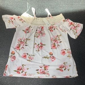 Off the shoulders blouse